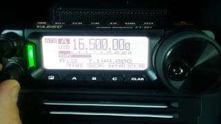 Yaesu FT891 amp ATAS120A install to VW Tiguan [upl. by Yeclek]