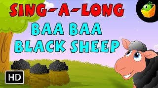 Karaoke Baa Baa Black Sheep  Songs With Lyrics  CartoonAnimated Rhymes For Kids [upl. by Niuqaoj948]