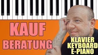 Vergleich Klavier  Keyboard  EPiano [upl. by Ahoufe]