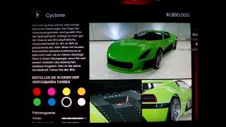 GTA Online Coil Cyclone NEW ECAR  TEST DRIVE [upl. by Gambrell]