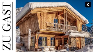 Haustour Chalet Dorf in Tirol Lech  Benglerwald Berg Chaletdorf [upl. by Iralav]