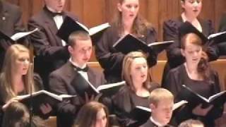 Brahms Die Mainacht The Hastings College Choir [upl. by Ayalahs441]