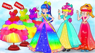 Princess Dress Up Contest Fashion Dress Design Result with Friends by SM [upl. by Nagard920]