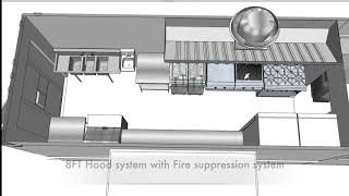 Food Truck 3D Floor Plan [upl. by Elisha]