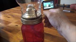 How I Made An Oil Lamp [upl. by Eri]