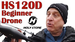 Holy Stone HS120D Beginner Drone  Review and Demo [upl. by Nyleek]