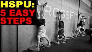 How To Do Handstand Pushups 5 Simple Drills [upl. by Gilson]