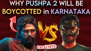 Pushpa 2 vs Bagheera  Boycott Pushpa 2  Kannada  Karnataka  Allu Arjun  Poolachokka [upl. by Ahsiym]