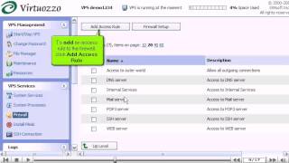 How to manage the VPS Firewall [upl. by Cherice]