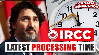 IRCC April Processing Time  Changes for PR Cards TRS Citizenship amp Family Visitor Work Permits [upl. by Cogan]