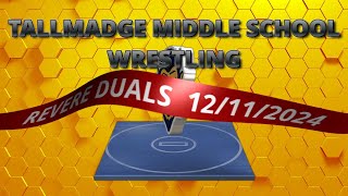 Tallmadge Middle School Wrestling action at the Revere Duals [upl. by Amer821]