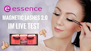 Magnetic Lashes 20 von essence im Test  Magnetische Wimpern anbringen [upl. by Brodench117]