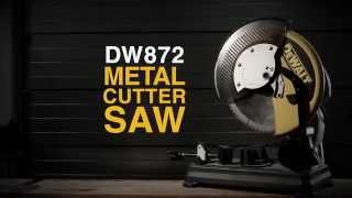 DW872 Metal Cutting Chop Saw From DEWALT [upl. by Ecidnacal]