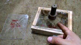 Impact testing 14quot ACRYLIC VS POLYCARBONATE [upl. by Frost]