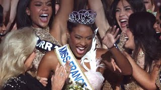 Miss France 2025  Miss Martinique a fait une chute juste avant son couronnement « un talon cassé » [upl. by Crescentia]