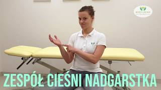 ZESPÓŁ CIEŚNI NADGARSTKA  autoterapia  BodyampMind Clinic  Bogna Listewnik [upl. by Nilreb]