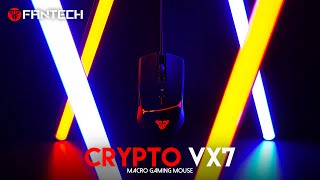 CRYPTO VX7 MACRO GAMING MOUSE [upl. by Dorolisa457]