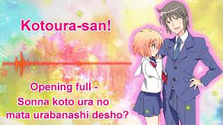 kotoura san Opening full [upl. by Ennybor]