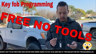 Ford F150 HOW TO Program New Key 2009 2010 2011 2012 2013 2014 [upl. by Ambrogio345]