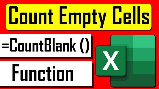 How to Use COUNTBLANK Function in Excel [upl. by Annait]