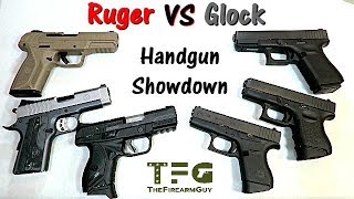 Ruger versus Glock  Handgun Showdown  TheFireArmGuy [upl. by Niel]