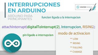 🛑 INTERRUPCIONES en Arduino 🛑  IngeDonManual [upl. by Annairt]