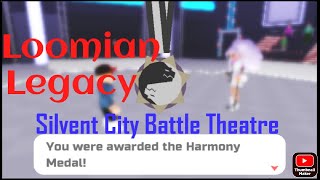 Beating the Silvent City Battle Theatre in Loomian Legacy Roblox  5 [upl. by Brandais]