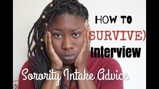 How I SURVIVED Interviews  NPHC Intake Process Advice  Sorority Advice  KelsTells [upl. by Koch249]