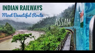 TRAIN TO AGARTALA  Beautiful Humsafar Express Complete Journey Through Scenic North East India [upl. by Vergne]