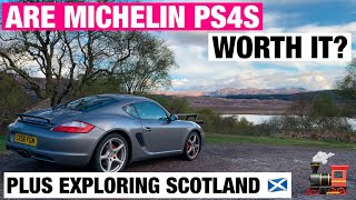 PORSCHE CAYMAN S 987 MICHELIN PS4S TYRE REVIEW Are they the best tyres for a Porsche [upl. by Altman]