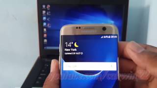 Samsung Galaxy S7 Edge  How to connect to PC via USB Android Marshmallow [upl. by Belsky]