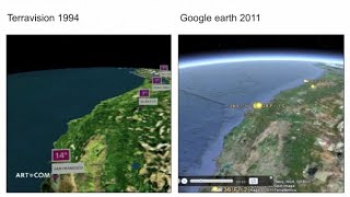 Terravision vs Google maps [upl. by Iadahs]