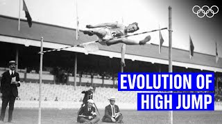 Mens High jump through the years [upl. by Robert]