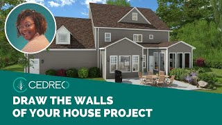 Cedreo Tutorial How to Design and Customize Walls in Cedreo [upl. by Jehu]