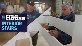 How to Assemble and Install Interior Stairs  This Old House [upl. by Eiroc]