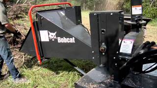 Bobcat Chipper Attachment [upl. by Ethbinium]