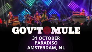 Govt Mule  quotFire amp Waterquot Live at Paradiso Amstedram 311017 [upl. by Kannav]