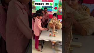 Memory Game  school activity school shorts trendingsong bhoolbhulaiyaa3 djwalebabu762 [upl. by Alrick]