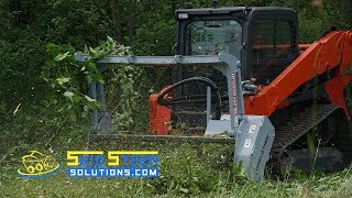 Denis Cimaf 180D Skid Steer Mulcher OverviewDemo  Skid Steer Solutions [upl. by Nevarc]