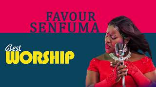 FAVOUR SENFUMA Nonstop worship songs 2021 [upl. by Elvis506]