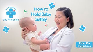 Ask a Pedia  How to Hold Baby Safely [upl. by Mayman]