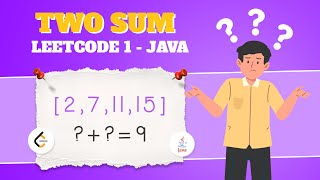 Two Sum  Leetcode 1  Java [upl. by Omarr791]