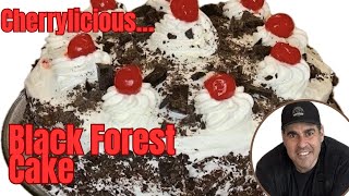 BLACKEST BLACK CAKE RECIPE WITH CHARCOAL  Black Cake  Black Buttercream Recipe  Halloween Cakes [upl. by Paehpos]