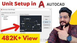 3  UNIT SETUP IN AUTOCAD  HOW TO SET UNIT IN AUTOCAD IN HINDI DeepakVermadp AUTOCAD [upl. by Coleen774]