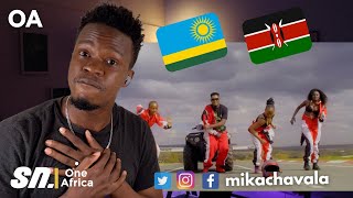 Bruce Melody X Khaligraph Jones  Sawa Sawa  Reaction  One Africa [upl. by Amethist]