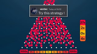 Fan SHOWED Me PLINKO STRATEGY on Stake [upl. by Siulegroj]