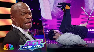 TOP FUNNIEST moments on AGT Fantasy League [upl. by Nomor20]