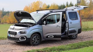 New Citroën Berlingo XL  Detailed Walkaround Exterior Interior [upl. by Lyndes]