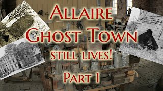 Allaire Historic Village  Allaire Ghost Town in NJ Its still alive [upl. by Oppen]