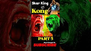 Kong VS Skar King की लड़ाई 😱Godzilla x Kong The New Empire Explained in HINDI shorts shortsfeed [upl. by Konstanze]